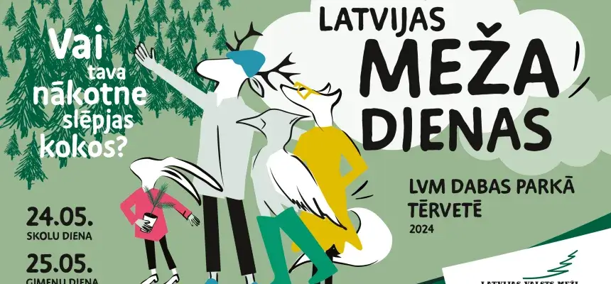 LVM latvijas meža dienas tērvetē latvijas valsts meži 2024